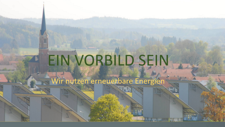 Energiewende Westerheim – Energienutzungsplan. Das Projekt wurde durch das Bayerische Staatsministerium für Wirtschaft, Landesentwicklung und Energie gefördert.
